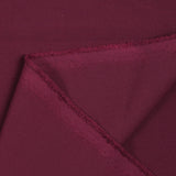 Crêpe de polyester lourd Madeleine prune