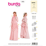 Patron n ° 7880: Historical dress (1888)