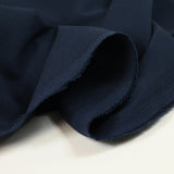 Coton natté bleu marine