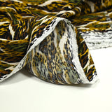 Mars printed viscose twill khaki
