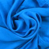 Twill de Viscose bleu azur