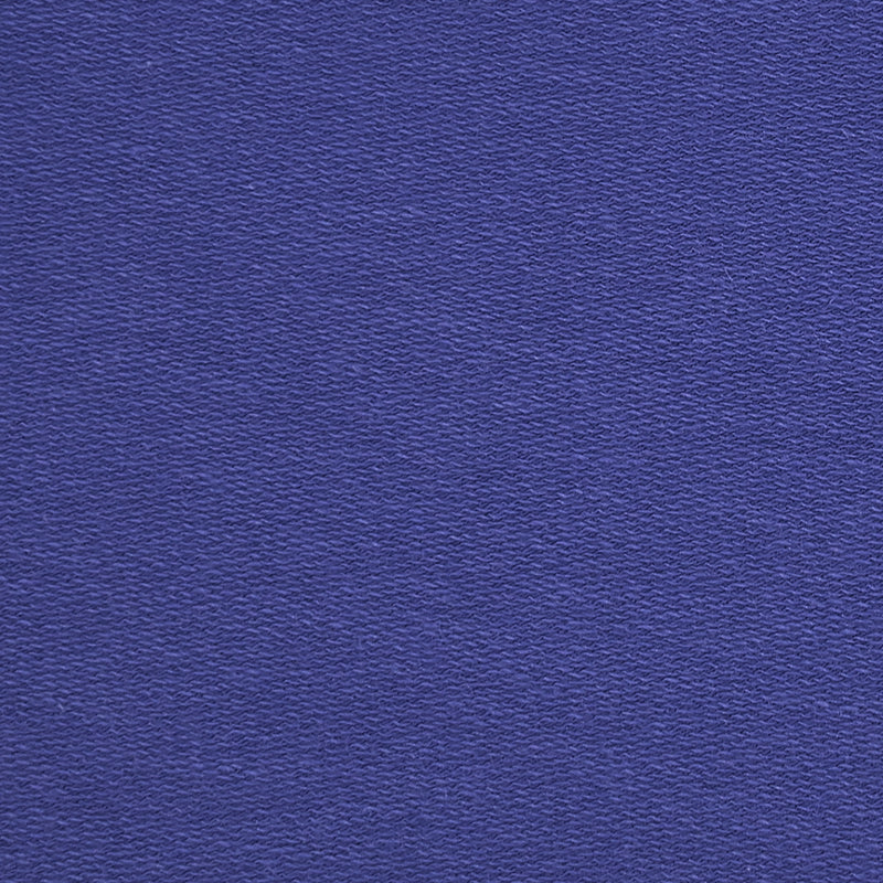 Jersey french terry coton Bio bleu indigo