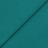 Jersey coton Bio bleu canard