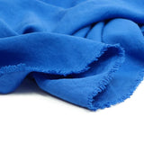 Fine canvas Aviva Polyester Bleu Azure