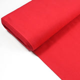 Bord-côte tubulaire rouge vendu au mètre