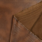 Swedish jersey leather aspect joakim brown hazelnut
