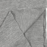 Jersey French Terry Algodón Orgánico Gris Chino