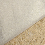 Coton mélangé métallisé doré et argent