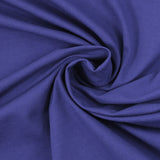 Jersey de algodón orgánico de índigo azul