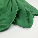 Jersey de coton piqué vert synthétique