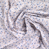 Blue Country Country Print Cotton White background