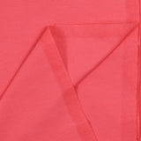 Corail pink organic cotton jersey