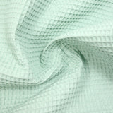 Cotton 100% Water green honeycomb