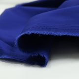Roy blue cotton satin