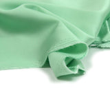 Satinado de viscosa verde de agua