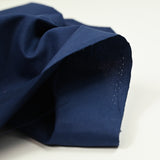 Popeline de coton bleu marine
