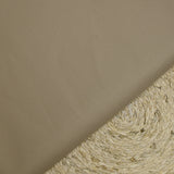Gabardine de coton déperlante beige