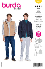 Burda boss n ° 5681: jacket & vest