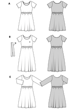 Burda boss n ° 5686: dress