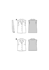 Burda boss n ° 5734: vest