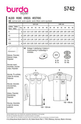 Burda boss n ° 5742: dress