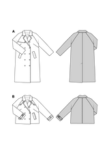 Patron Burda n°5747 : Manteau & Veste