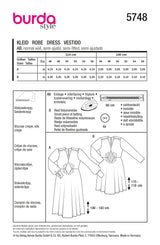 Burda boss n ° 5748: dress