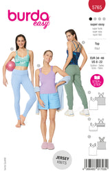 Patron Burda n°5765 : Haut