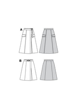 Burda boss n ° 5766: skirt
