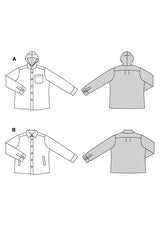 Burda boss n ° 5768: jacket
