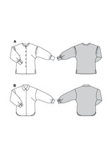 Patron Burda n°5775 : Blouse