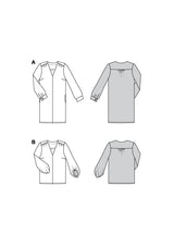 Patron Burda n°5783 : Robe & Blouse