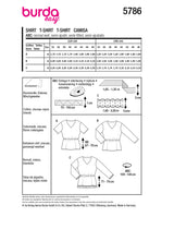 Burda boss n ° 5786: T-shirt