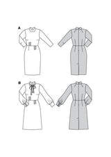 Patron Burda n°5798 : Robe