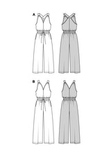 Patron Burda n°5817 : Combinaison