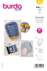 Burda children's boss n ° 5834: Baby accessories