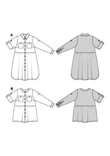 Patron Burda n°5841 : Robe & Tunique