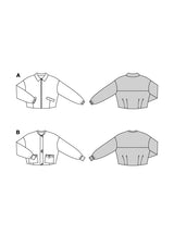 Patron Burda n°5846 : Blouson