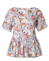 Burda boss n ° 5856: Blouse