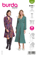 Burda boss n ° 5885: dress