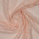 Dentelle polycoton Mariela rose saumon