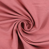Jersey French Terry Organic Cotton Rosewood