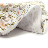 Cotton dive printed rabbit white background