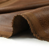 Swedish jersey leather aspect joakim brown hazelnut