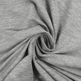 Jersey French Terry Algodón Orgánico Gris Chino