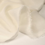 Mousseline de soie élasthanne vanille