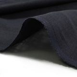 Lino azul de medianoche 100%