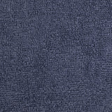 Navy blue bamboo sponge fabric sold per meter