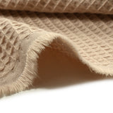 Algodón 100% beige Honeycomb