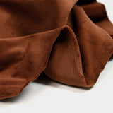 Velours côtelé 100% coton 2 mm cannelle brûlée